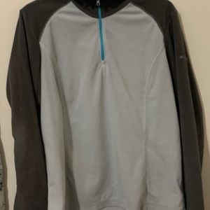 Columbia large fleece quarter zip